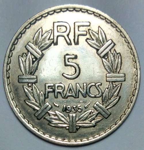 1935 France - 5 Francs