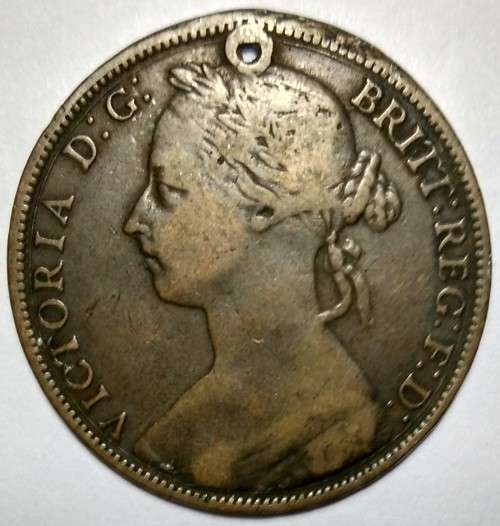 1887 Great Britain - 1 Penny - Queen Victoria (2nd portrait)