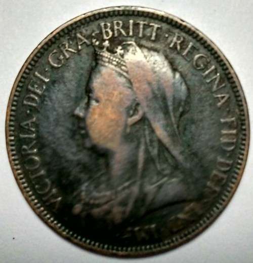 1898 Great Britain - ½ Penny - Queen Victoria (3rd portrait)
