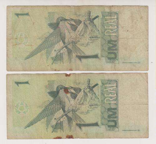 2 x VINTAGE BRAZIL BANK NOTES