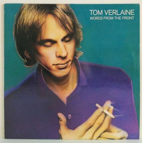 1982 TOM VERLAINE - WORDS FROM THE FRONT  -VINYL LP VG+ / ORIGINAL INNER SLEEVE / SLEEVE VG+