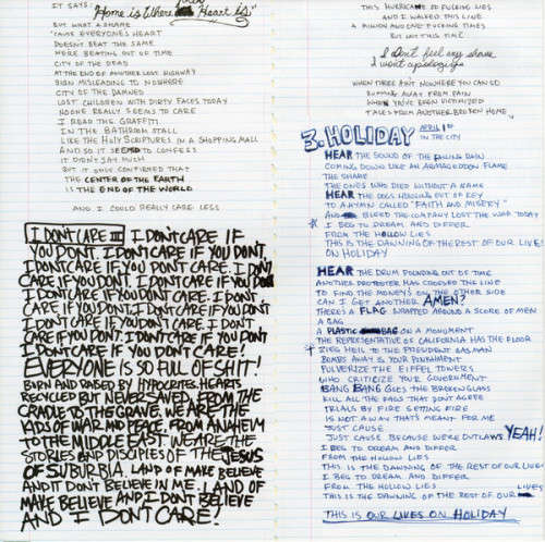 2006 GREEN DAY - AMERICAN IDIOT 2x LP - HALF SPEED AUDIOPHILE REMASTERED -