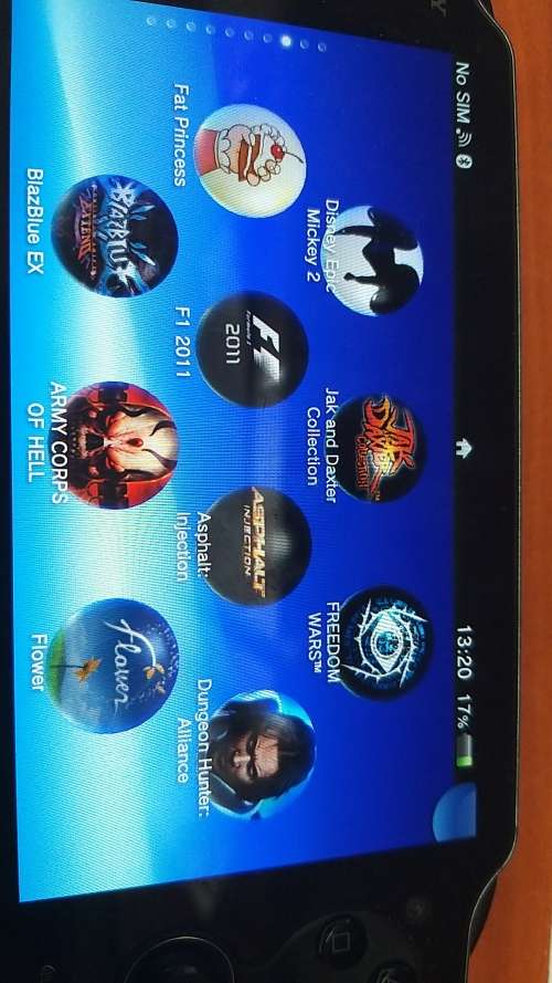 Ps Vita Henkaku 3.73 with 70 games loaded