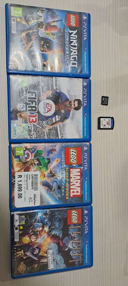 32gig ps vita memory card and 7 games