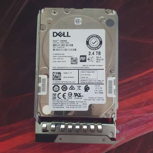 DELL EXOS 10E2400 2.4TB SAS Drive