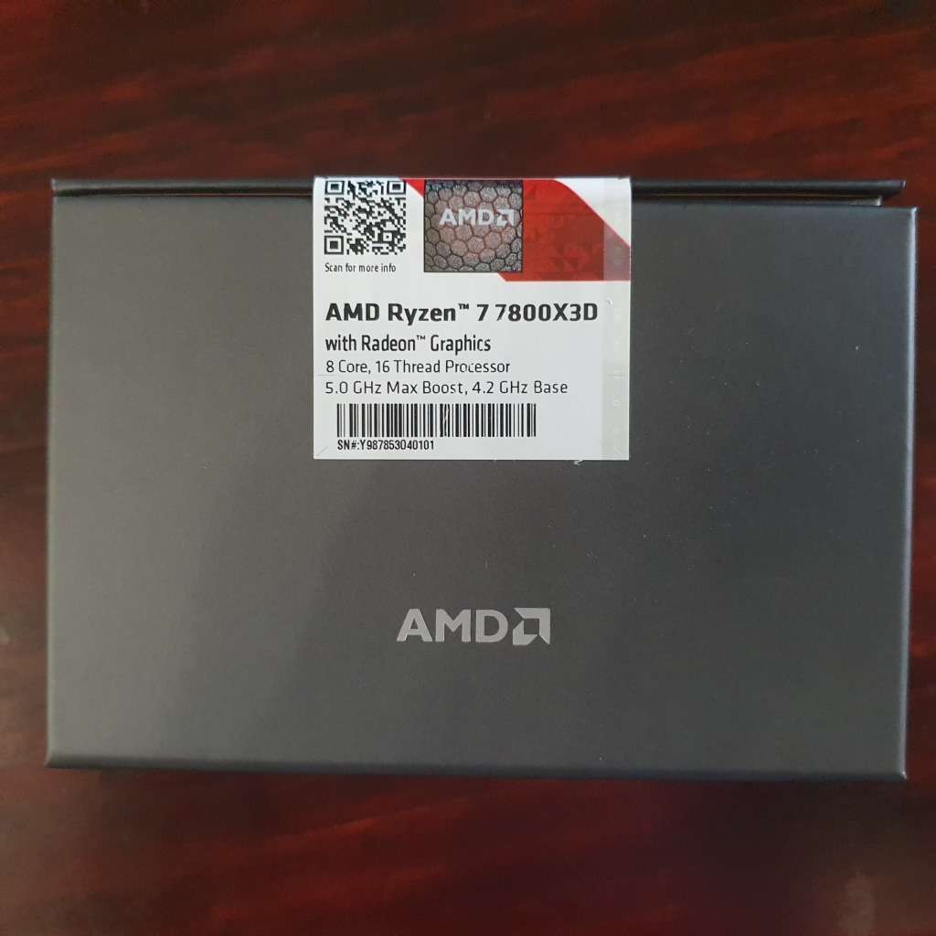 Ryzen 7 7800X3D 4.2GHz