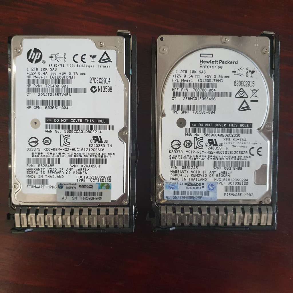 HP EG1200 1.2TB SAS Drive