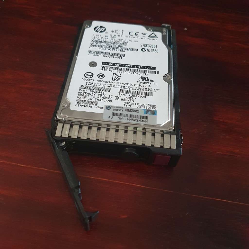 HP EG1200 1.2TB SAS Drive