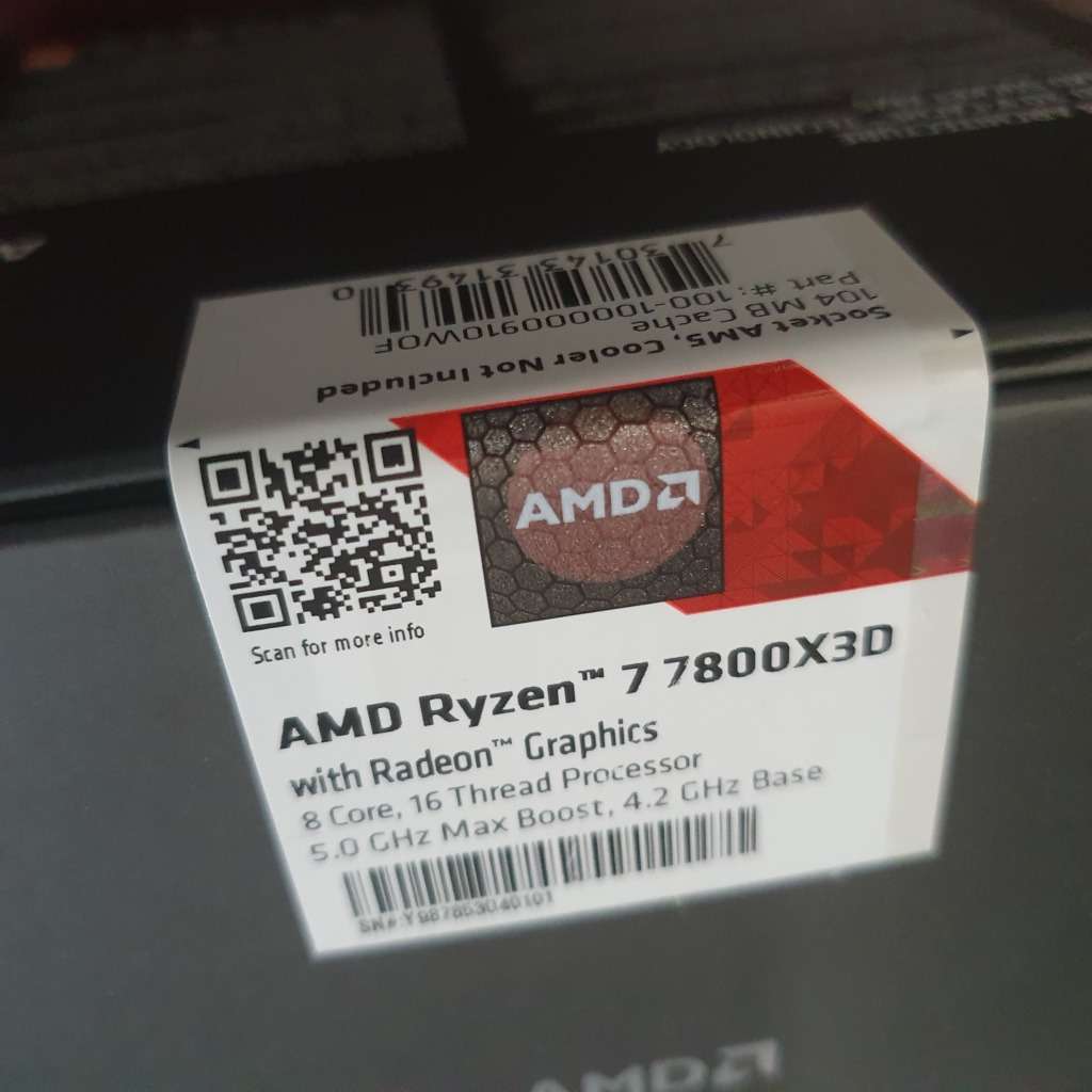 Ryzen 7 7800X3D 4.2GHz