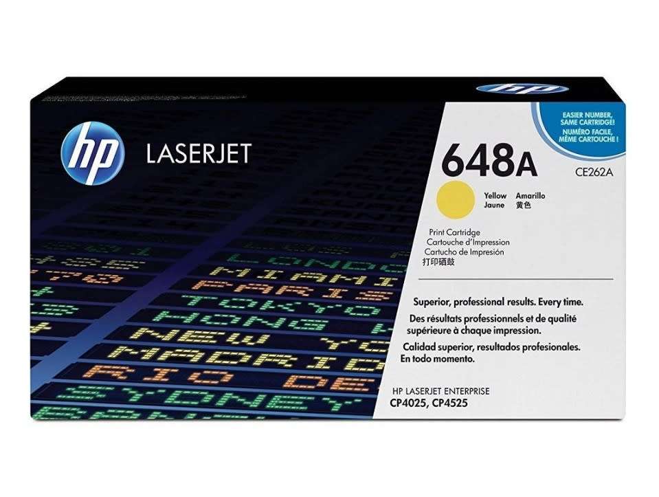 HP 648A CE262A Toner Cartridge (Yellow)