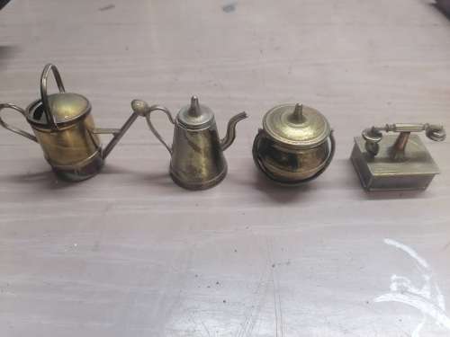 Four Miniature ornaments