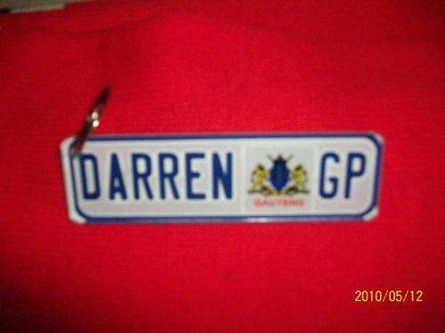 Personalised Keyrings made to order