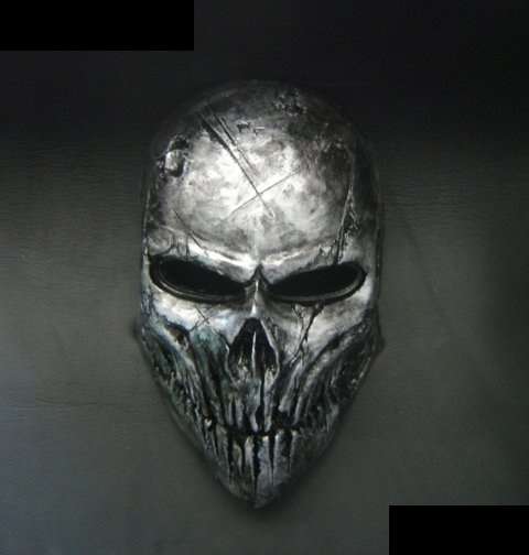 Hand Made Paintball mask - collectors Items