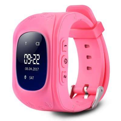 Q50 Kids GPS Smart Watch - Pink (Local Stock)