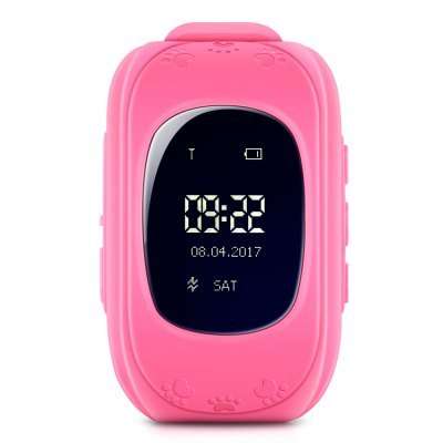 Q50 Kids GPS Smart Watch - Pink (Local Stock)