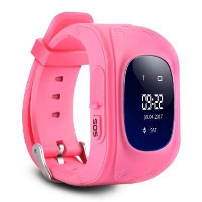 Q50 Kids GPS Smart Watch - Pink (Local Stock)