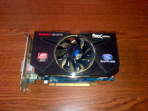 Sapphire Radeon HD5770 Flex Edition (Excellent Condition)