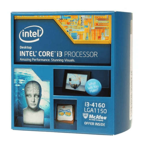 Intel® Core i3-4160 Processor 3M Cache, 3.60 GHz