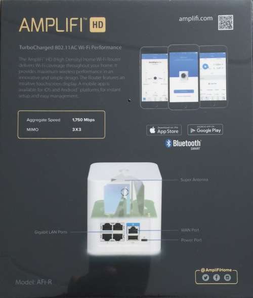 Ubiquiti AmpliFi HD Dual Band Router 5xGE