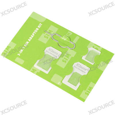 Iphone5 Nano SIM adaptor to Micro SIM & Standard adapter