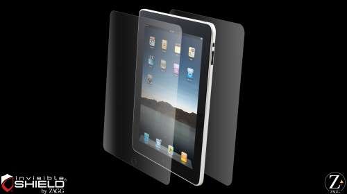 iPad invisibleSHIELD