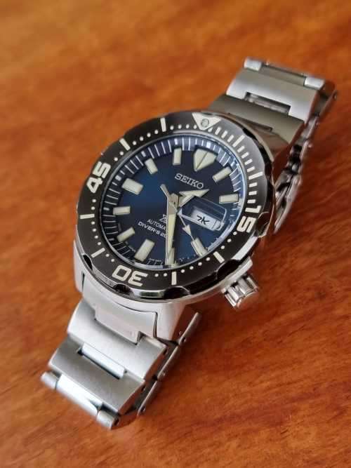 Seiko Prospex SBDY033 New 4R Monster 200m Dive Watch