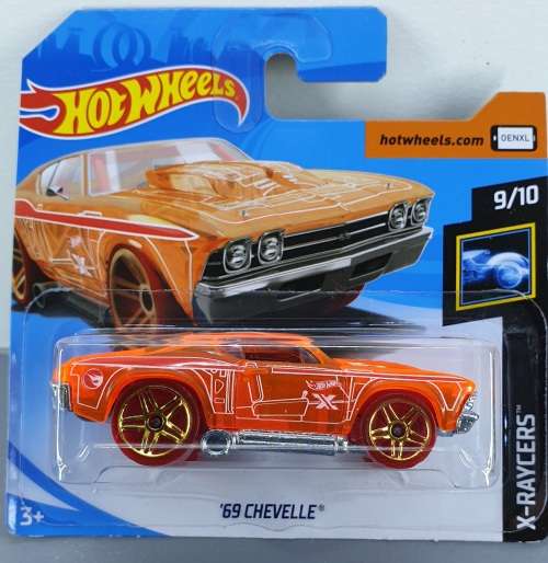 Hotwheels Diecast Hot Wheels 1/64 - '69 Chevelle Treasure Hunt
