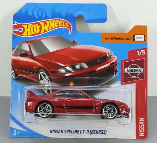 Hotwheels Diecast Hot Wheels 1/64 - Nissan Skyline GT-R (BCNR33)