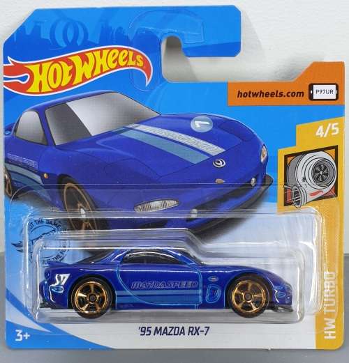 Hotwheels Diecast Hot Wheels 1/64 - `95 Mazda RX-7