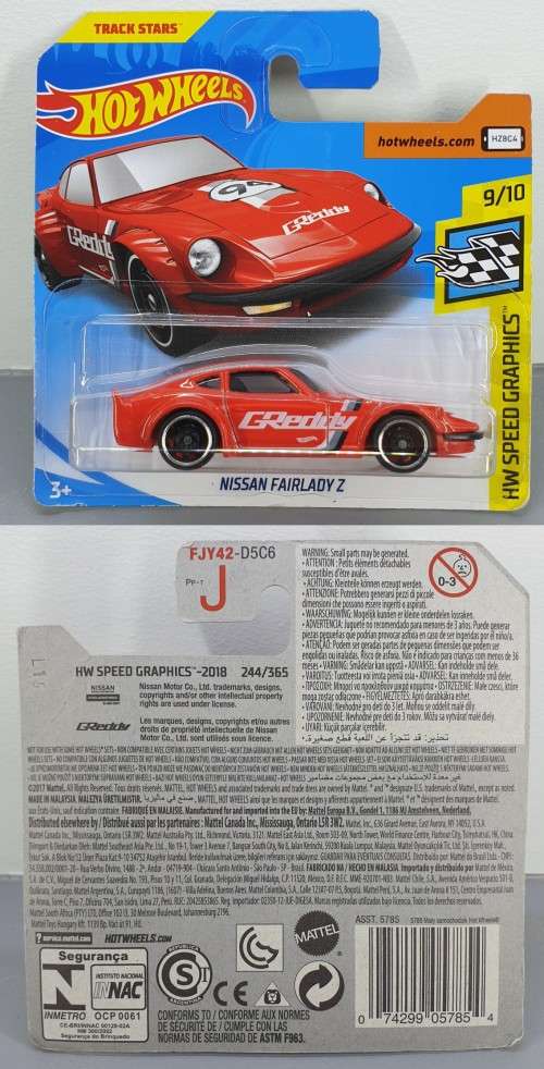 Hotwheels Diecast Hot Wheels 1/64 - Nissan Fairlady Z