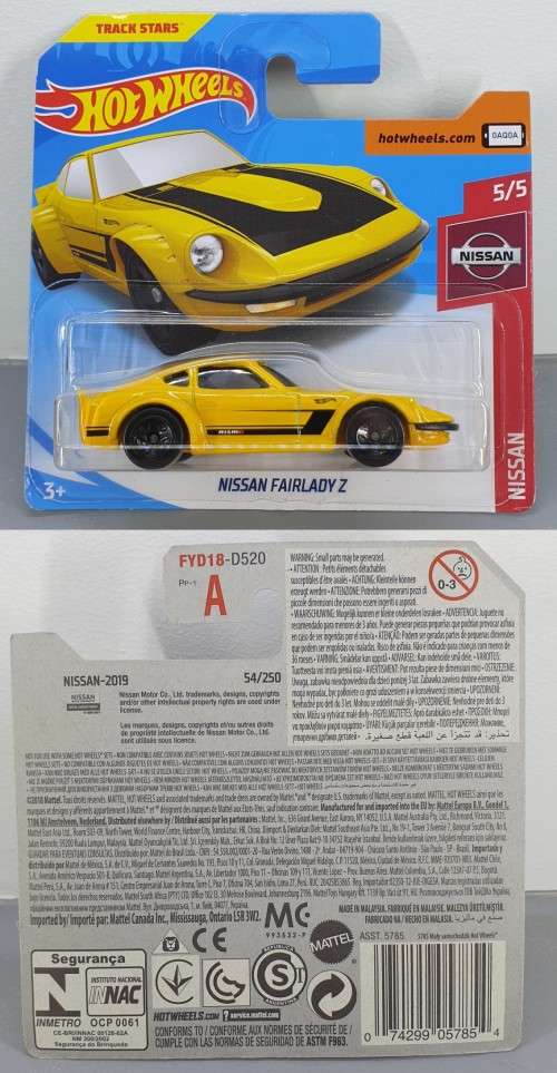 Hotwheels Diecast Hot Wheels 1/64 - Nissan Fairlady Z
