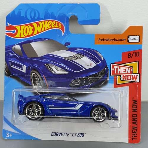 Hotwheels Diecast Hot Wheels 1/64 - Corvette C7 Z06