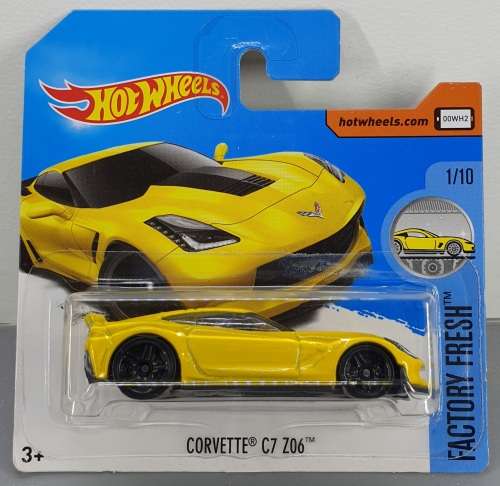 Hotwheels Diecast Hot Wheels 1/64 - Corvette C7 Z06