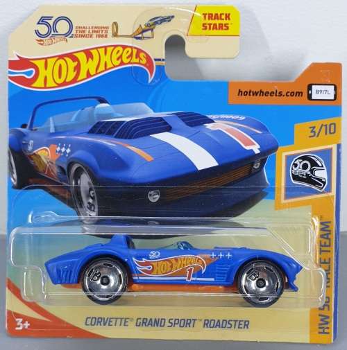 Hotwheels Diecast Hot Wheels 1/64 - Corvette Grand Sport Roadster