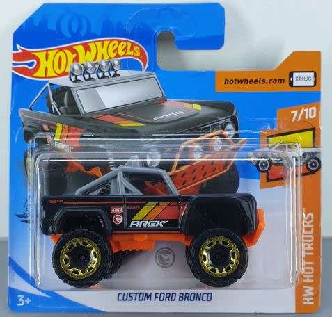 Hotwheels Diecast Hot Wheels 1:64 - CUSTOM FORD BRONCO