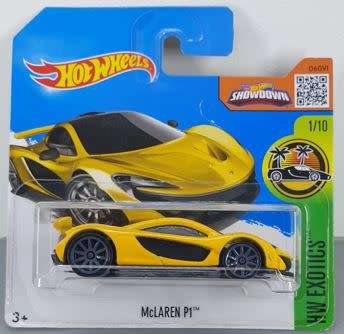 Hotwheels Diecast Hot Wheels 1:64 - McLaren P1