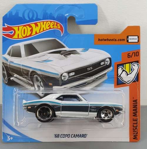 Hotwheels Diecast Hot Wheels 1:64 - `68 COPO CAMARO