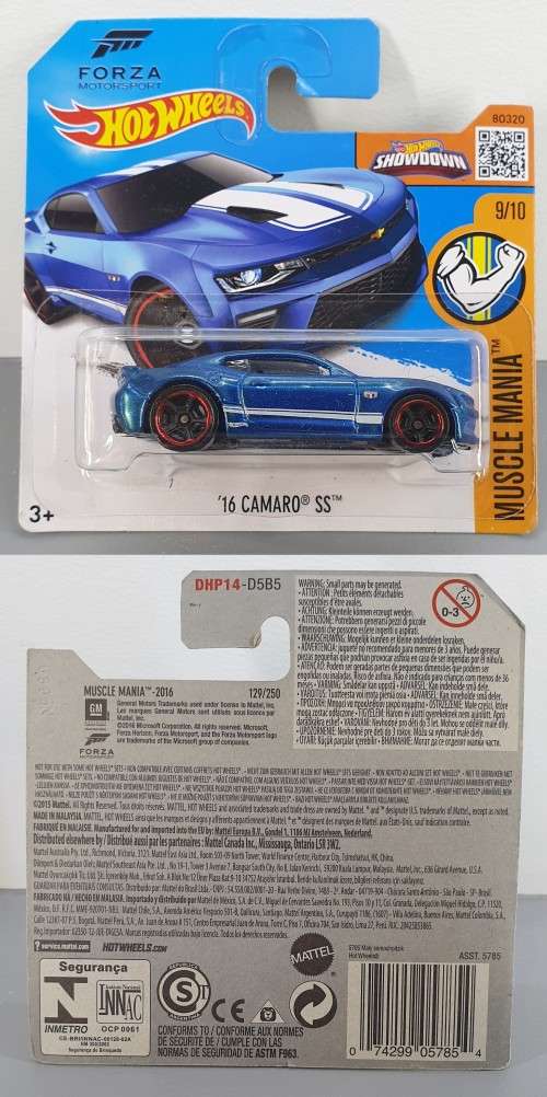 Hotwheels Diecast Hot Wheels 1:64 - `16 CAMARO SS