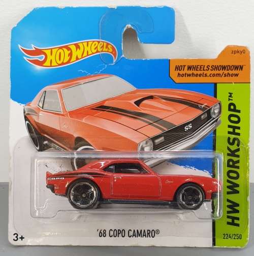 Hotwheels Diecast Hot Wheels 1:64 - `68 COPO CAMARO