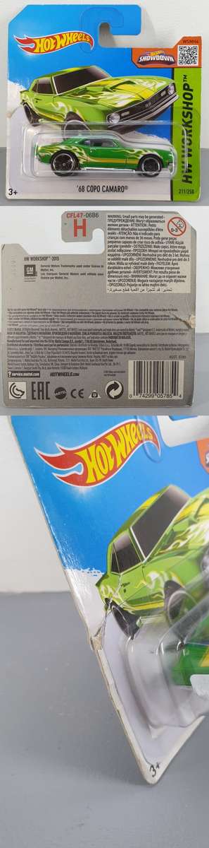 Hotwheels Diecast Hot Wheels 1:64 - `68 COPO CAMARO