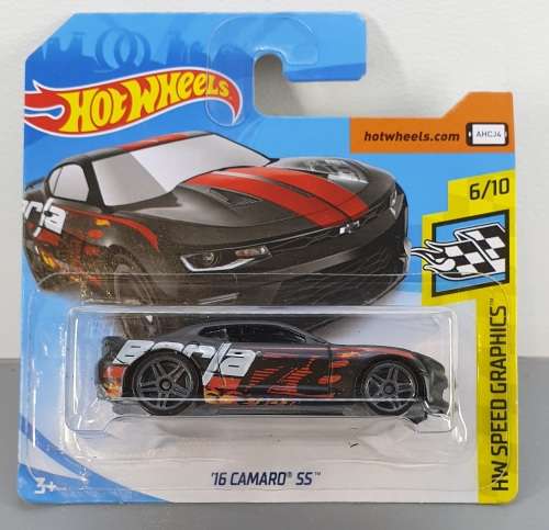 Hotwheels Diecast Hot Wheels 1:64 - `16 CAMARO SS BORLA