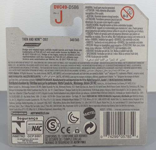 Hotwheels Diecast Hot Wheels 1:64 - DODGE VIPER RT/10