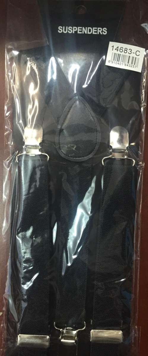 Pure color Style Suspenders