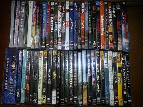Bundle Sale - Over 55 DVD's (Mostly Movies)