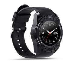 LATEST BLACK  V8 SMARTWATCH PHONE