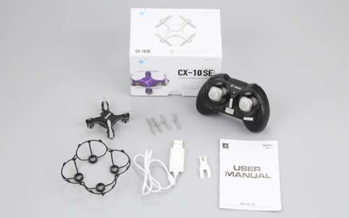 GIFT FOR DAD- Cheerson CX-10SE  Mini 3D Flips 2.4G 4CH 6 Axis LED RC Drone Quadcopter RTF