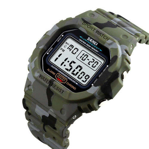 Brand New Skmei 1471 Watch- Camouflage