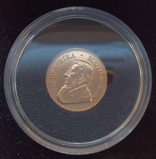 2000 1/10th oz KRUGERRAND with Certificate + Capsule + Box