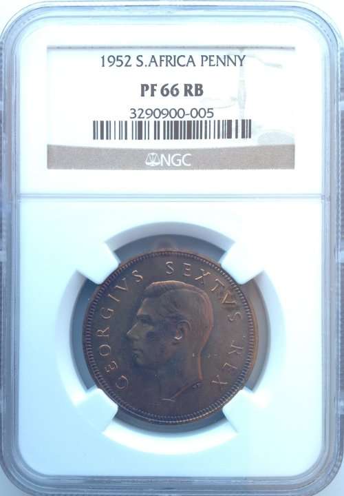 1952 Short Proof Set - NGC Graded