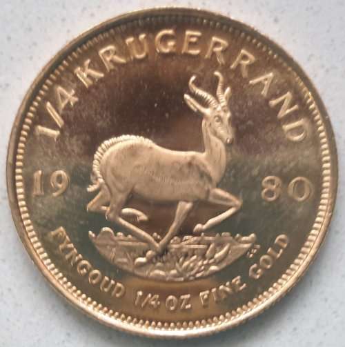 1980 ¼ oz KRUGERRAND